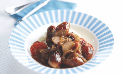 Weekly Family Meal Plan: Week 81 Sausage Compote